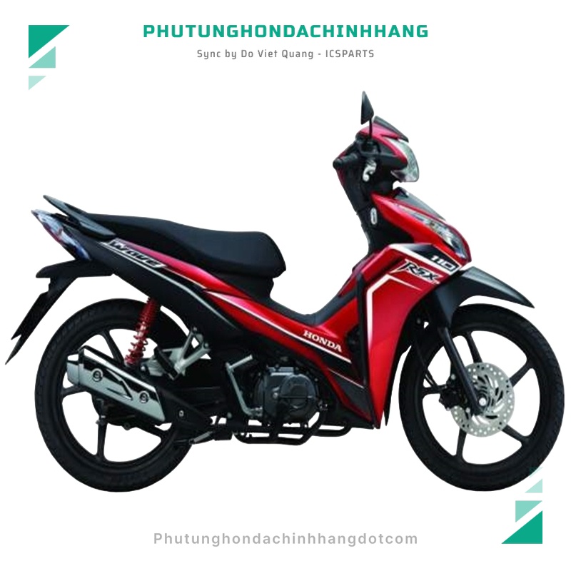 ชุดพลาสติก - HONDA K07 Wave Rsx 110 2013 แดง ดํา - R 340 J5 J6-A