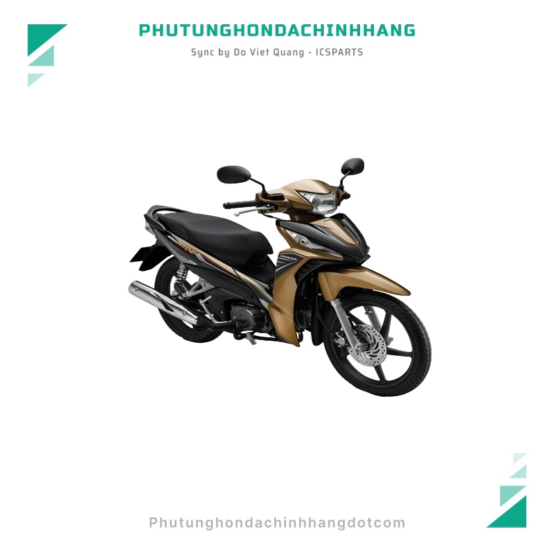 ชุดพลาสติก - HONDA K03 Wave Rsx 110 2014 สีดํา เหลือง - Y208 J7 J8 J9-A