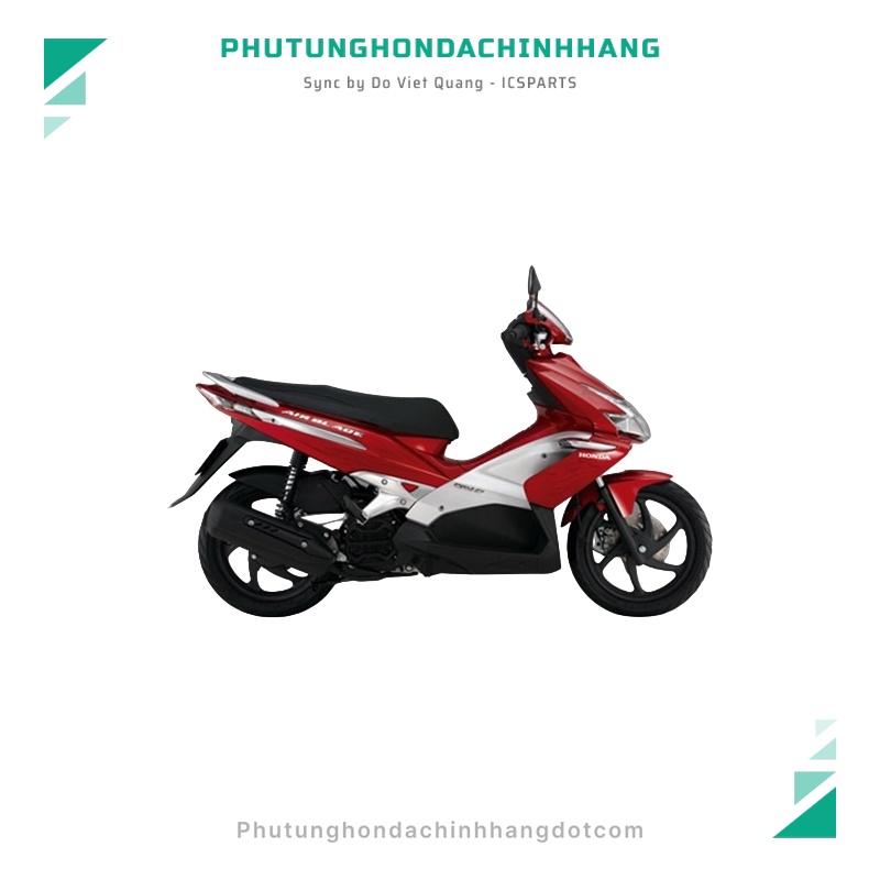 ชุดพลาสติก - สีแดง 2010 Ari Blade Cover - R343C A8-B