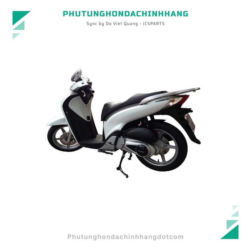 ชุดพลาสติก - ฝาครอบ Sh 125&150 ปี 2009-2011 สีขาว - Nh-35P Z1,Z3(125Cc)Z2,Z4(150Cc)-B