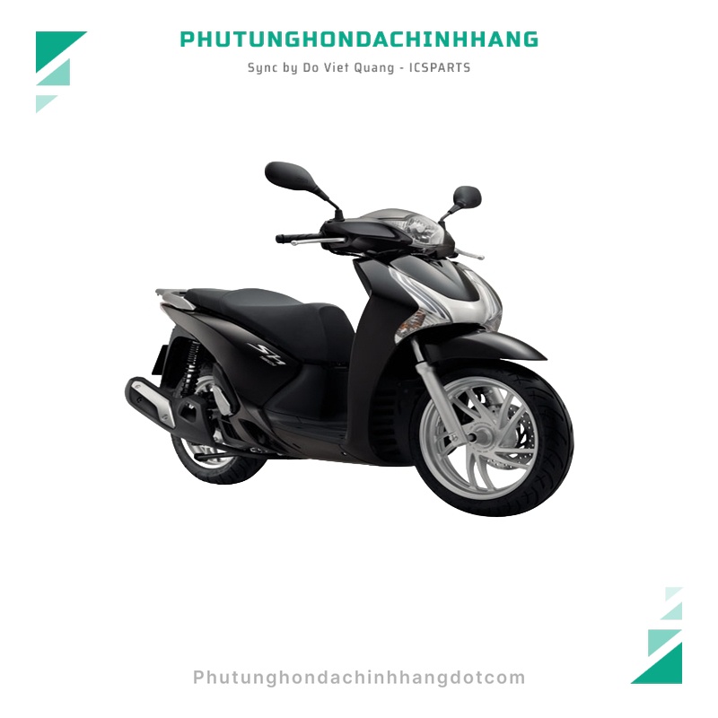 ชุดพลาสติก - HONDA Sh 125&150 ปี 2013 สีดํา - Nhb25 Z7(125Cc)Z8(150Cc)-B