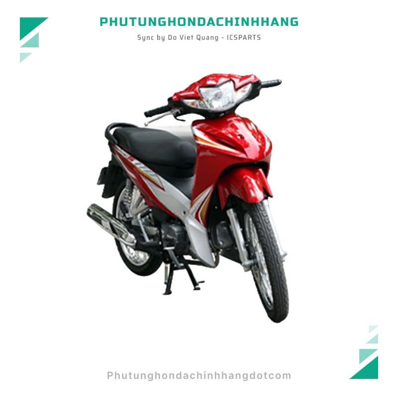 ชุดพลาสติก - 2011 Wave 110S สีแดง 340 K7 K8-A