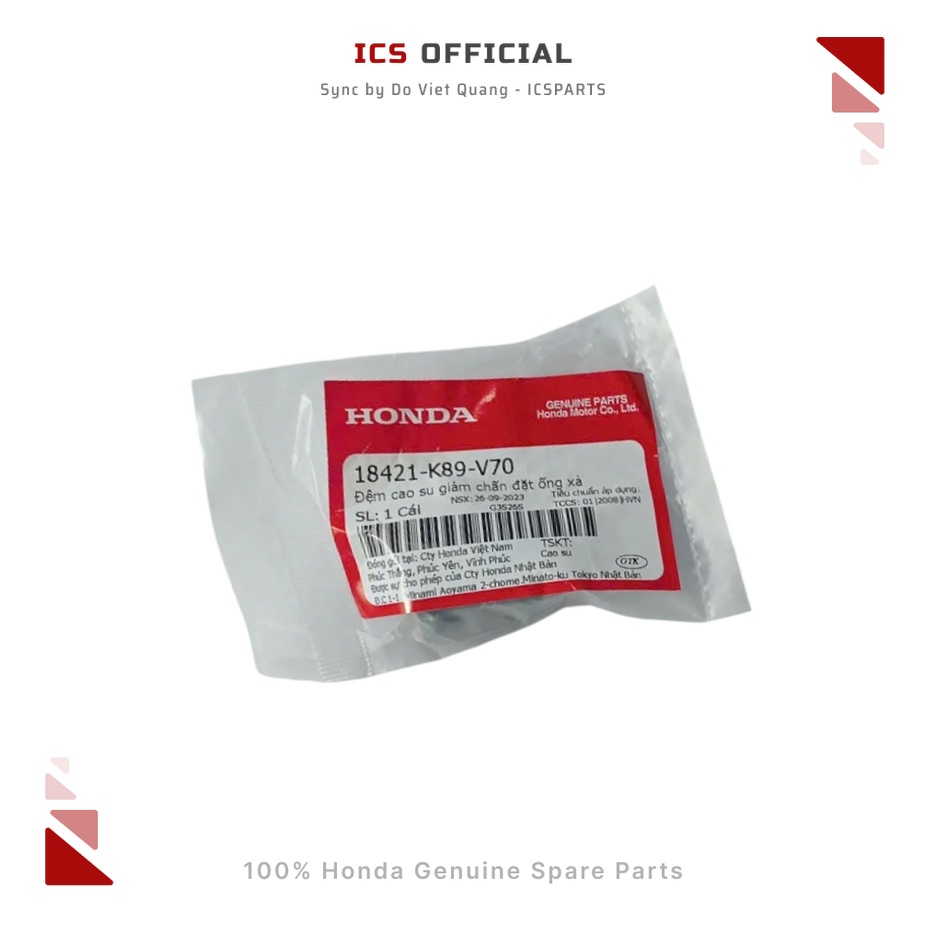 ยางรองท่อไอเสีย WAVE 110 (18421-K89-V70)