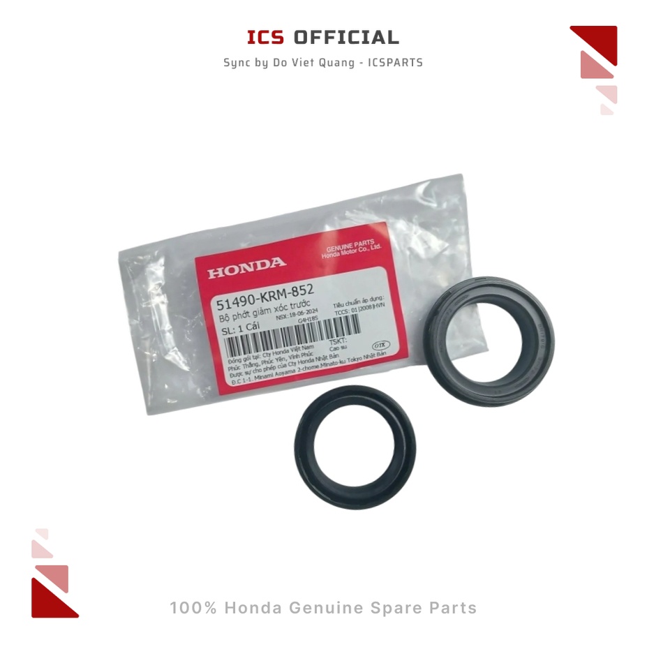 ชุดซีลโช้คหน้า LEAD, PCX, SH MODE (51490-KRM-852)