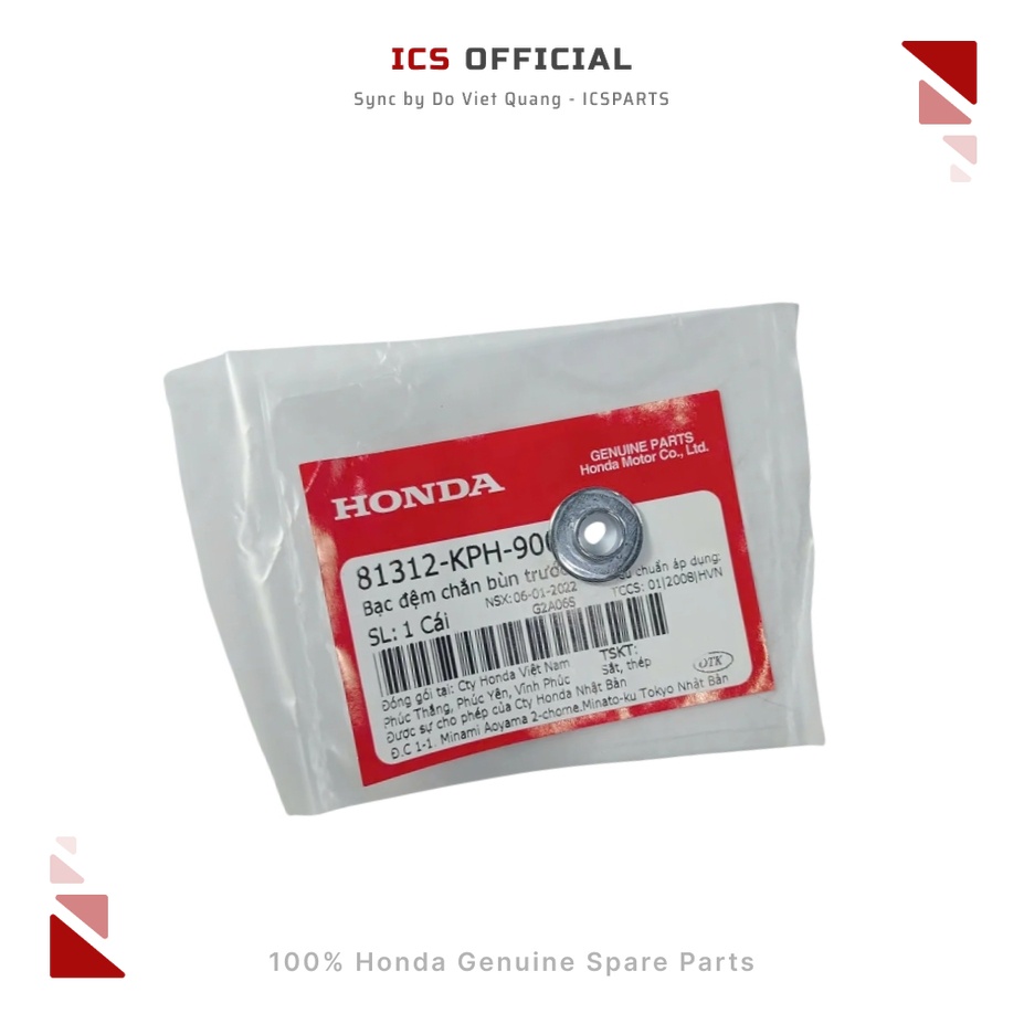 แผ่นบังโคลนหน้าสีเงิน FUTURE, SH, WAVE (81312-KPH-900)