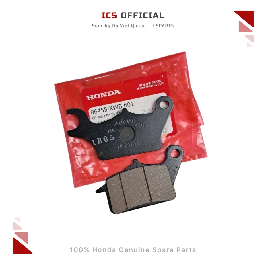 ชุดผ้าเบรคน้ํามัน FUTURE WAVE (06455-KWB-601)