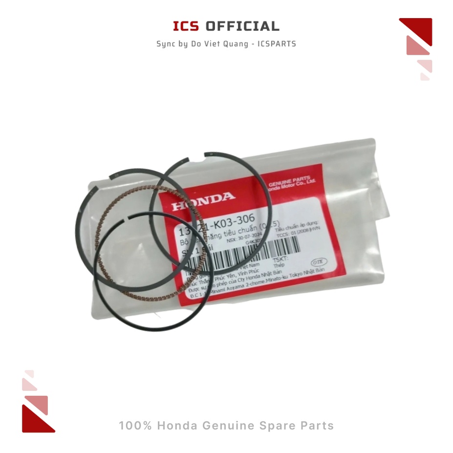 ชุดกระบอกมาตรฐาน (0.25) WAVE RSX Fi (13021-K03-306)