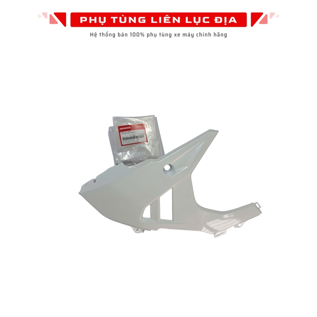 ฝาครอบขวาล่างพลาสติก - รถไถนา Nhb55P Winner X V4 2024 สีขาว - 64660K2PV60ZF