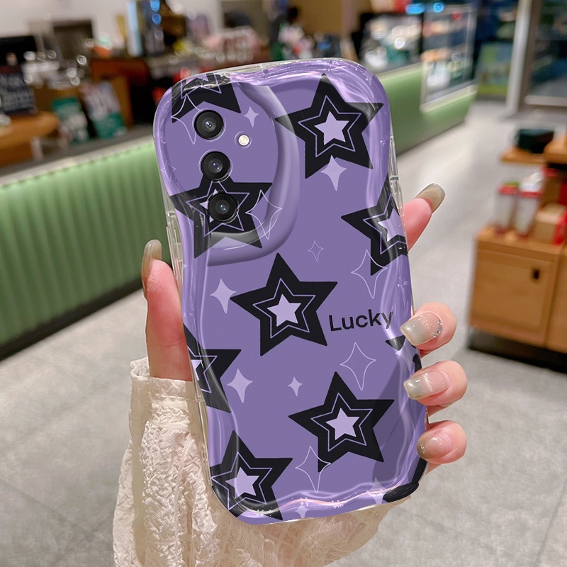 เคส Samsung A15 5G A25 5G A23 5G A22 M22 M32 M15 เคสใส Amazing Star Z5138