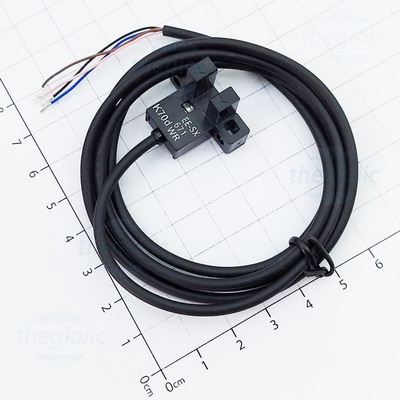 EE-SX671-WR ระยะโพรบเซ็นเซอร์ออปติคอลรูปตัว U 5 มม. NPN 5~24VDC ส่วนประกอบอัจฉริยะ