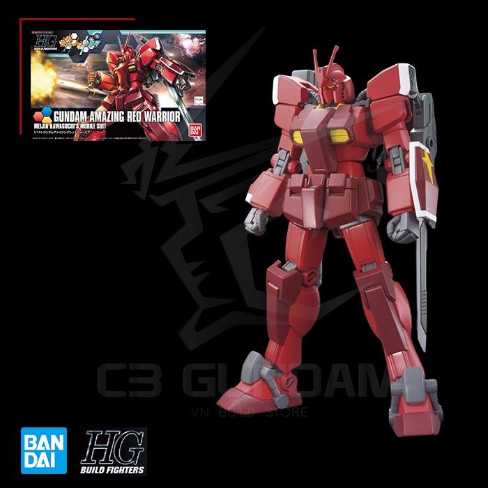 [BANDAI] MODEL HG 026 1/144 Gundam Amazing Red Warrior HGBF