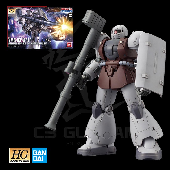 [BANDAI] MODEL HG 008 1/144 YMS-03 Waffi Gundam The Origin HGGTO