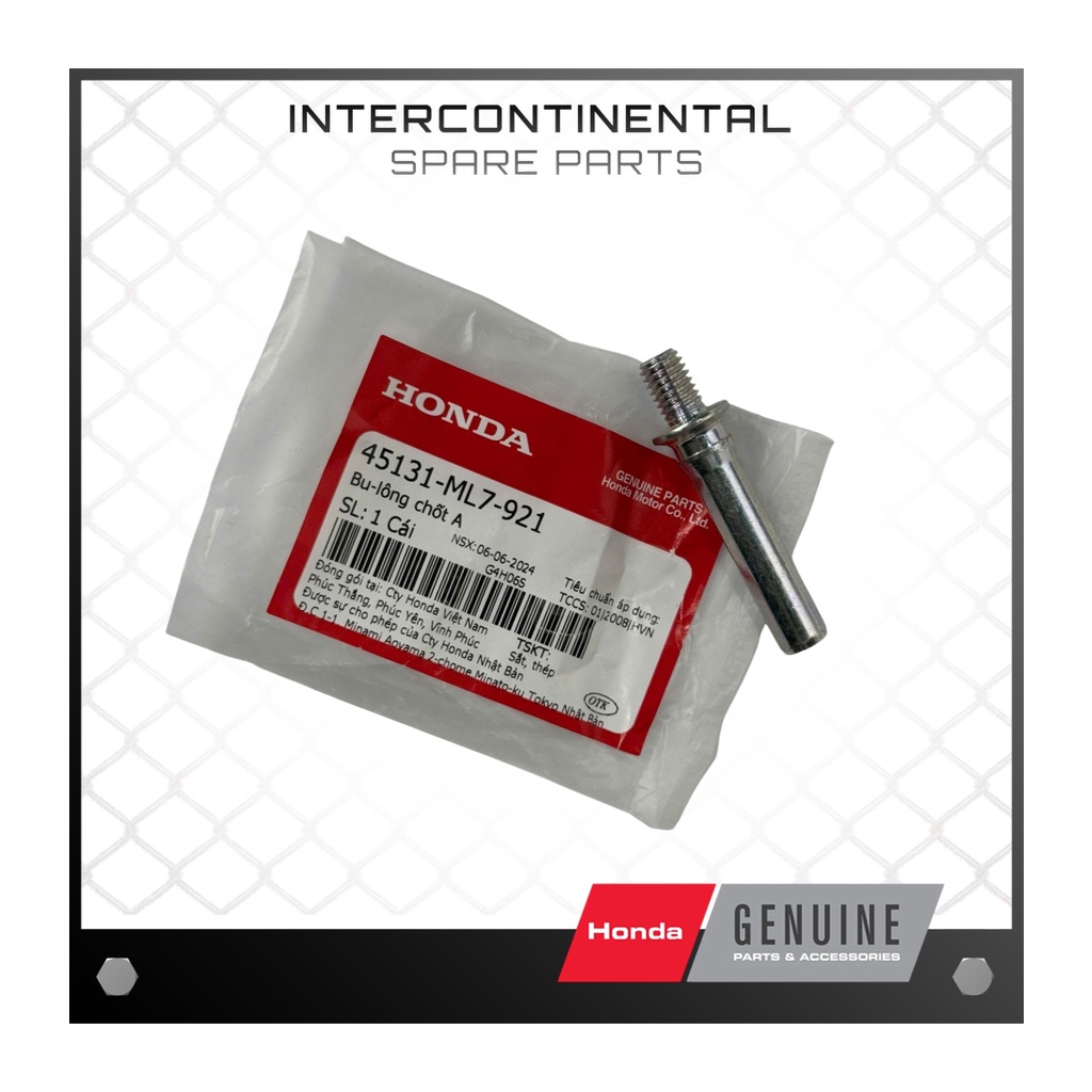 หมุดเลื่อน A SH 125, 150 (45131-ML7-921) ของแท้