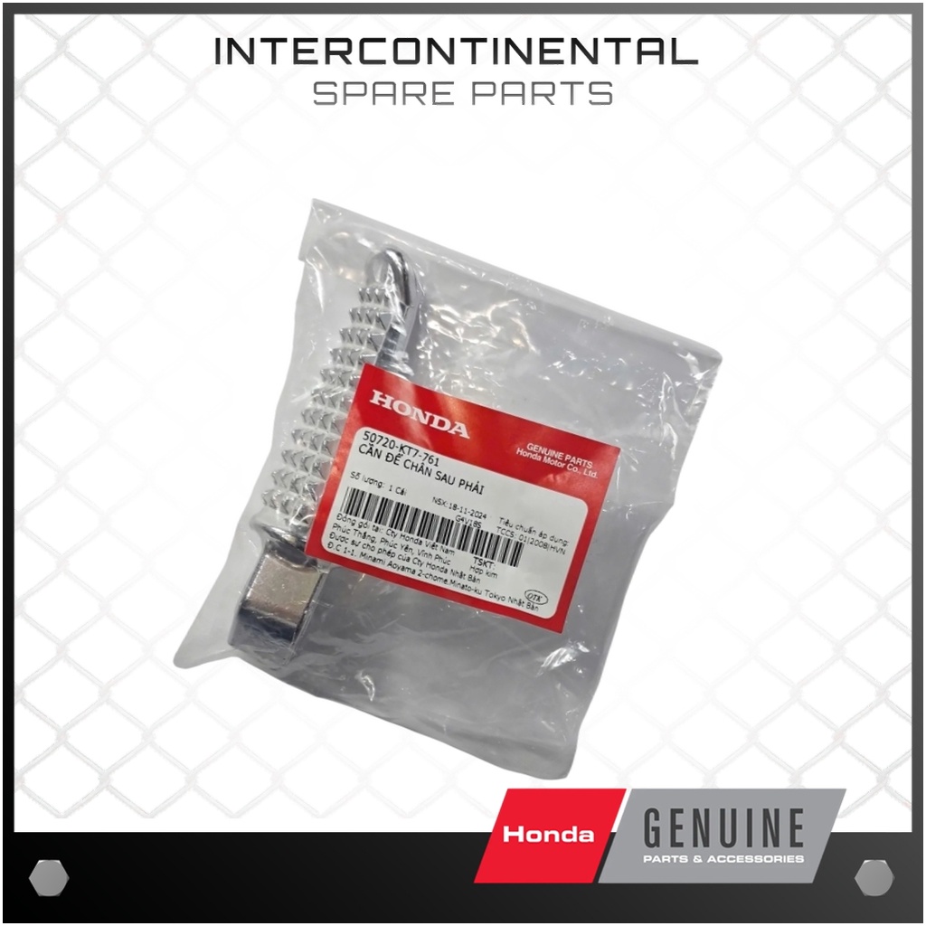 Winner 150 Winner X พักเท้าหลังขวา (50720-KT7-761) ของแท้