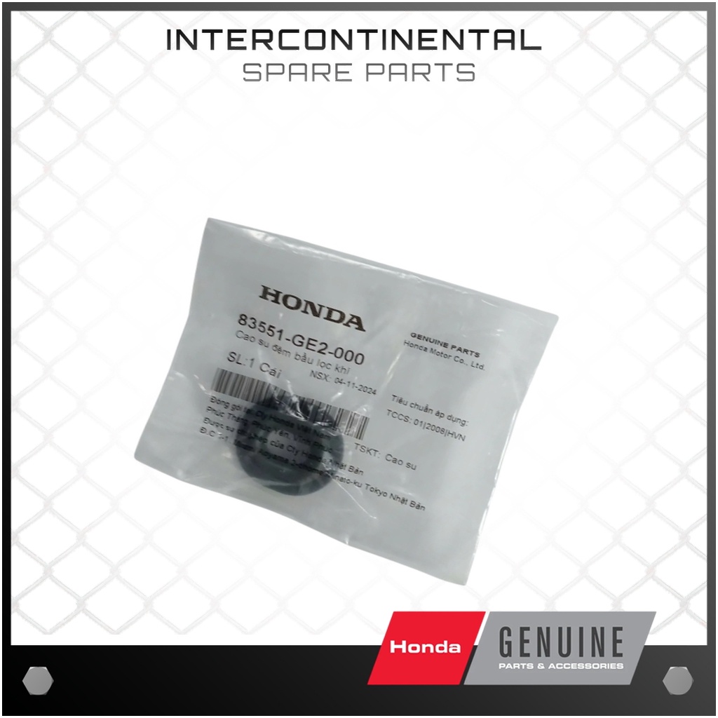 ยางรองปะเก็นกรองอากาศแท้ สําหรับรถหลายรุ่น (83551-GE2-000)
