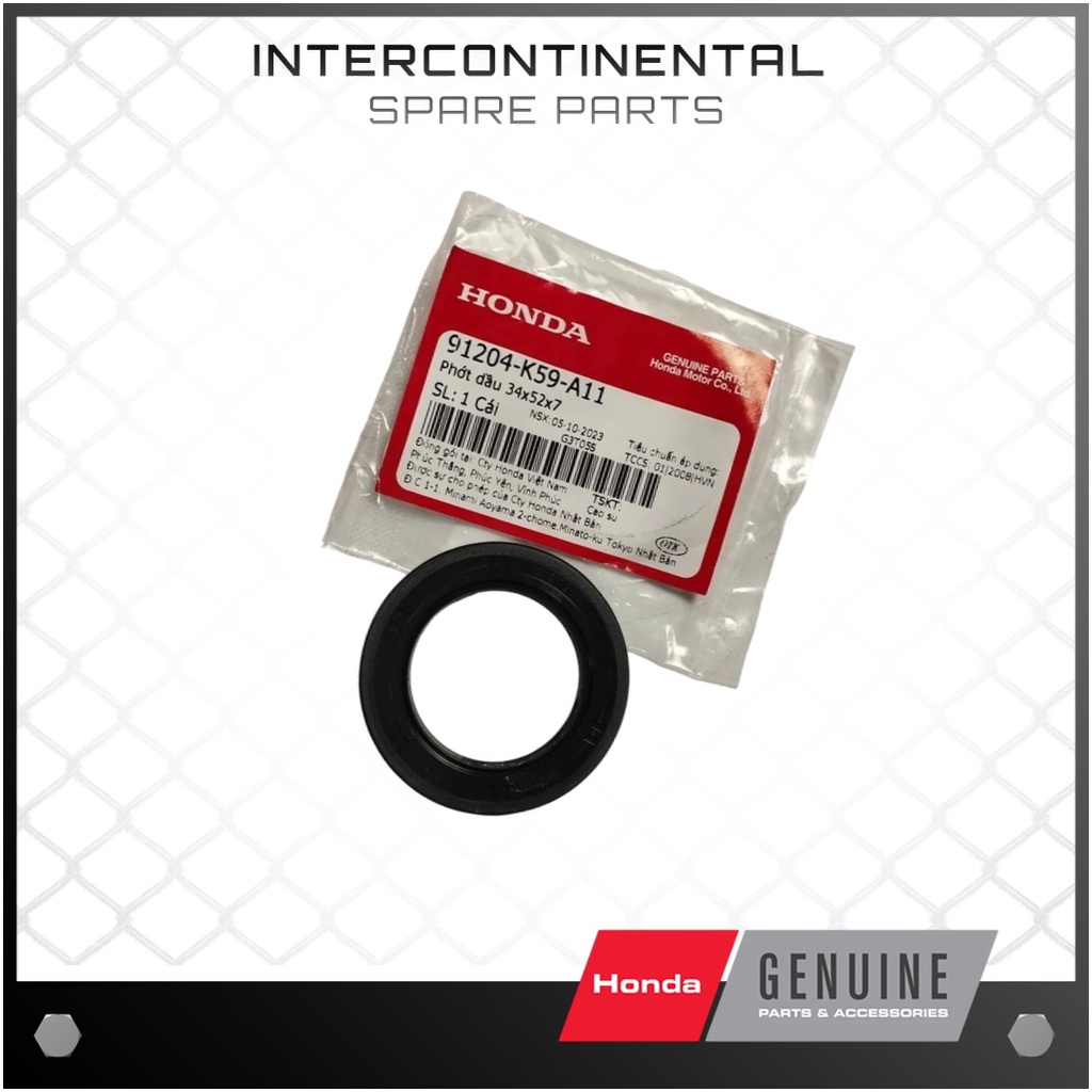 ซีลน้ํามัน 34x52x7 Air Blade 125 (91204-K59-A11) ของแท้