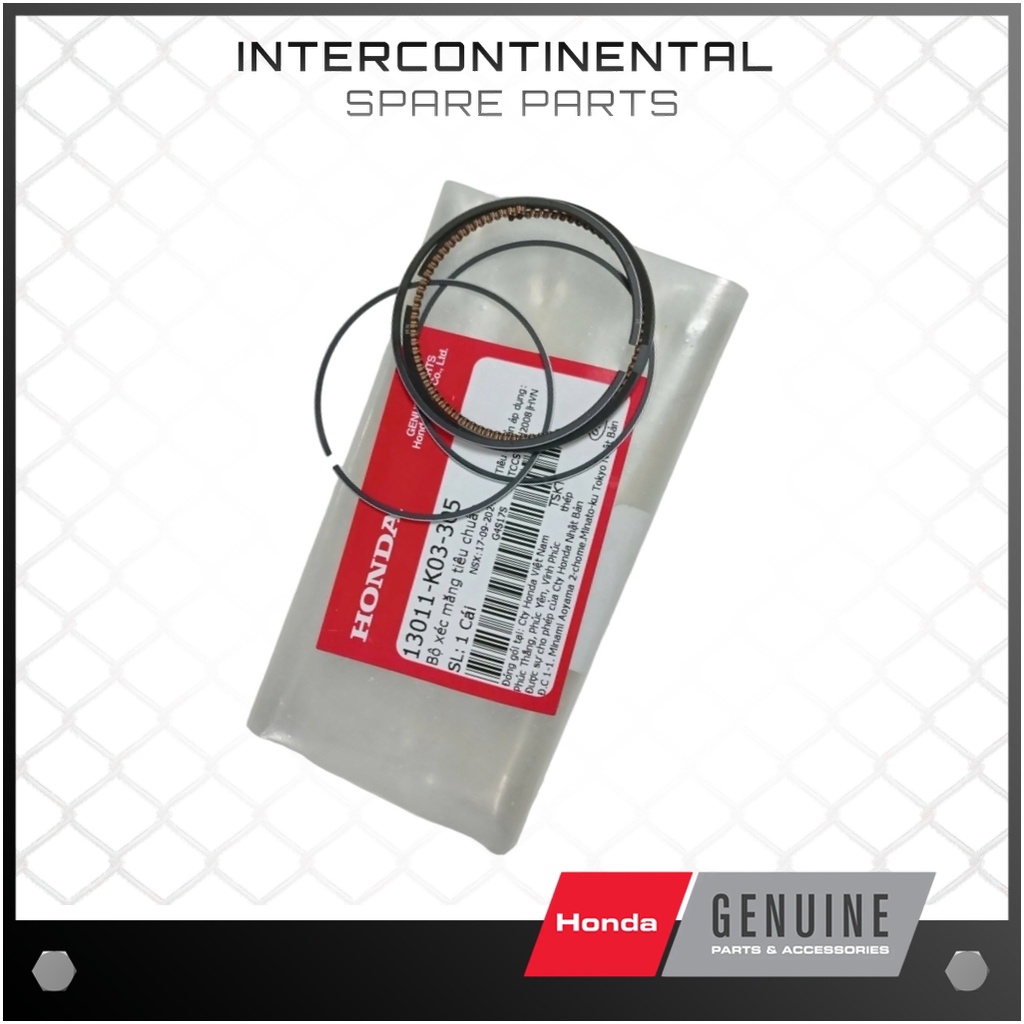 ชุดแหวนลูกสูบมาตรฐาน Wave Rsx Fi แท้ (13011-K03-305)