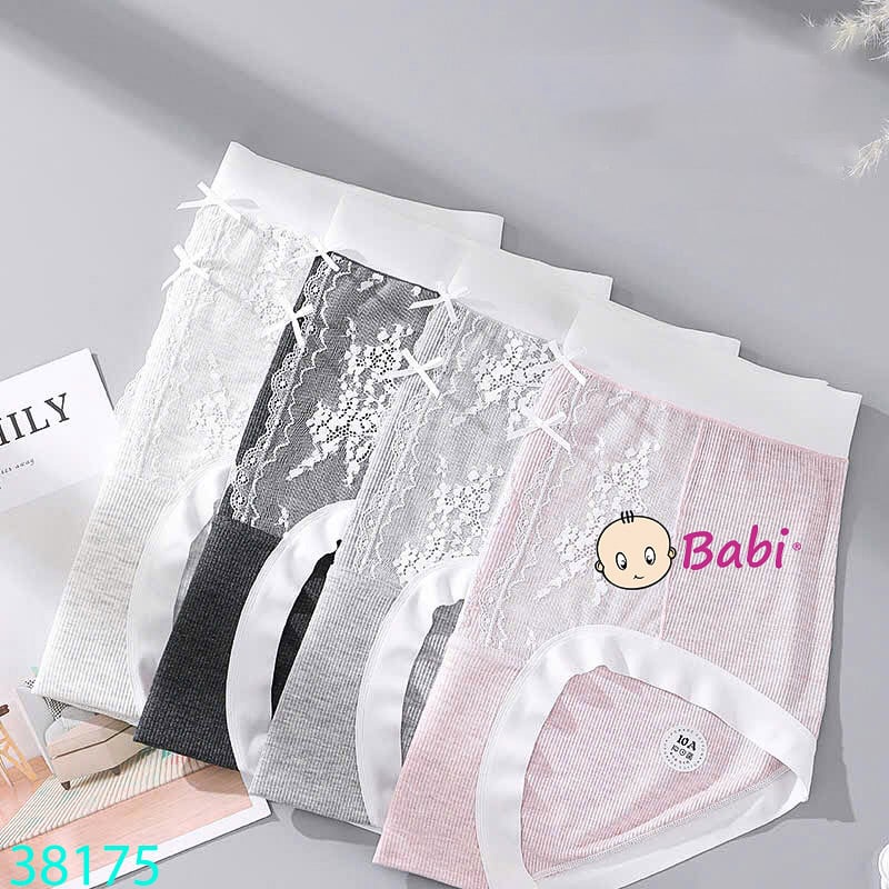 ชุด 4 ชิ้น CUTE MIX LACE TRIANGLE CHIP M1