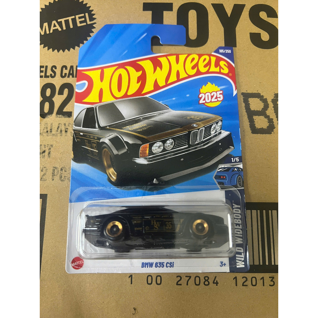 LeHuong Diecast - Hot Wheels BMW 635 Csi Black Gold Bronze Car Model 2025