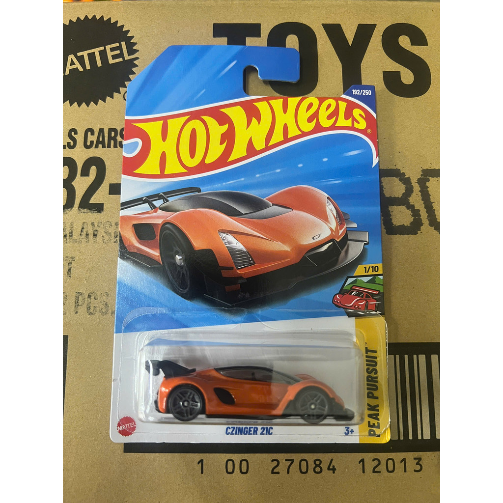 LeHuong Diecast - Hot Wheels CZINGER 21C สีส้ม 2025 โมเดลรถ