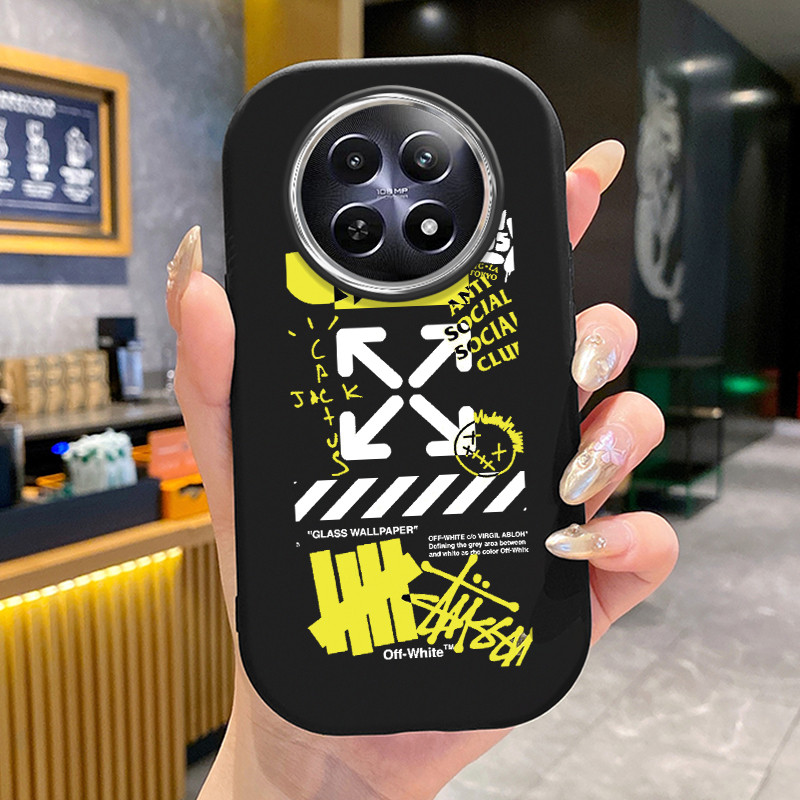 Realme 12 4G 12 5G 12 Plus 13 11 Pro 11X C67 P1 5G Narzo N65 70X 70 Pro 60X 5GกรณีCreative UA0221