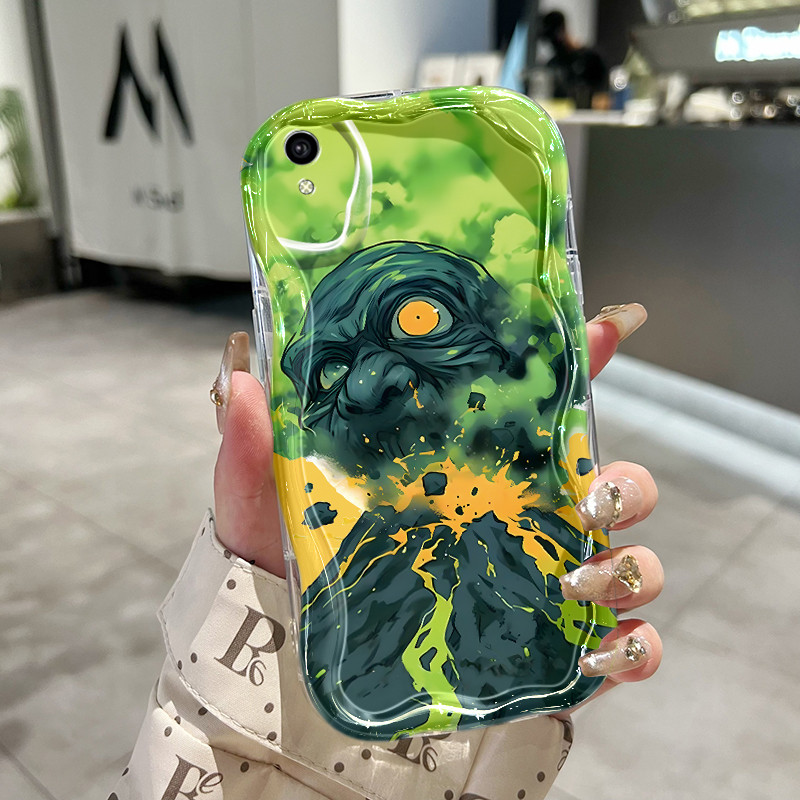เคส VIVO Y91C Y90 Y1s Creative Volcano เคสใส Z5096