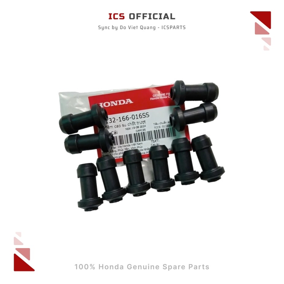 WAVE, AIR BLADE, ชุดแผ่นยางขาเลื่อน FUTURE (45132-166-016SS)