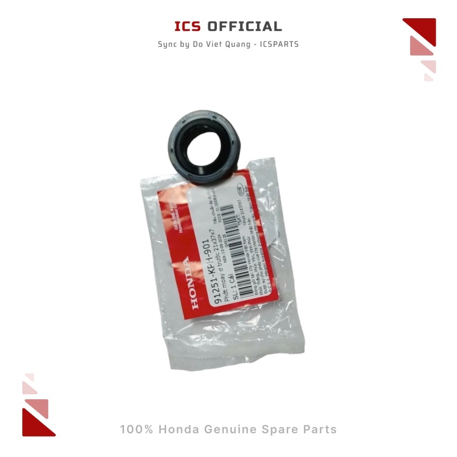 ซีลดุมล้อหน้า 21x37x7 สกู๊ตเตอร์ หมายเลขรถ (91251-KPH-901)