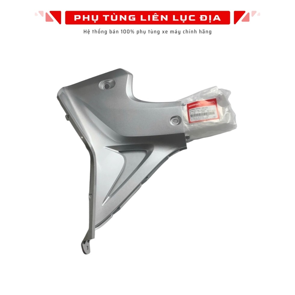 ฝาครอบท่อแฟริ่งขวา - ขาแฟริ่งสีเงิน Wave S 110 Nh411M - 64400KWWA80ZD