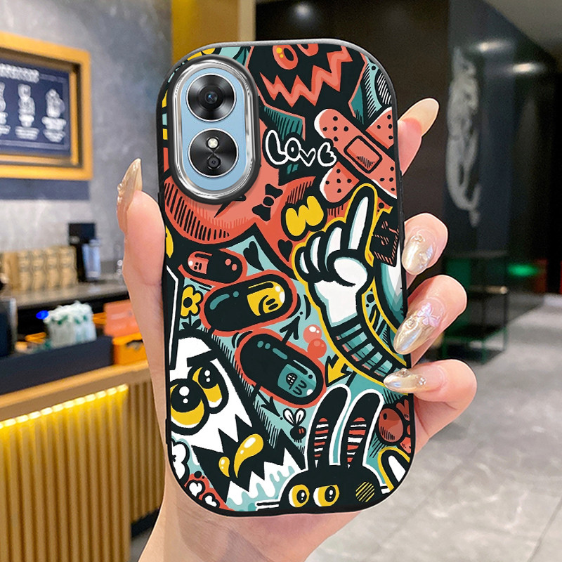 OPPO A17 A17K เคสสร้างสรรค์ UA0232