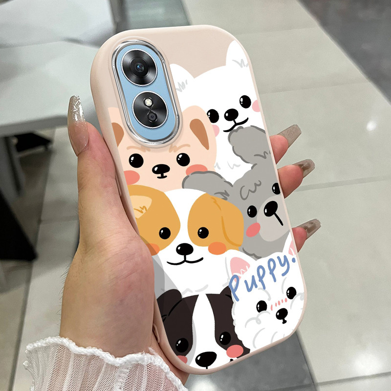 เคส OPPO A17 A17K สัตว์เล็ก UA0256