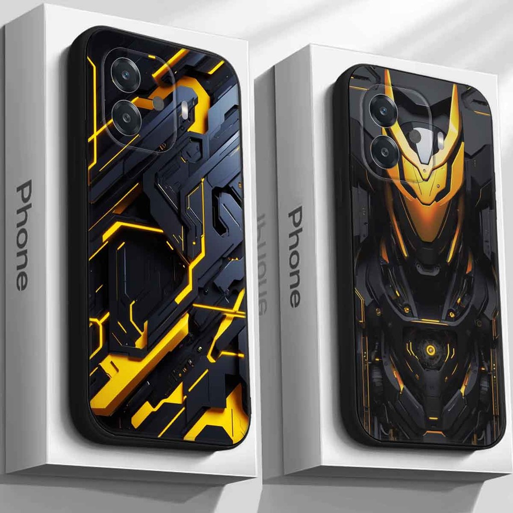 เคส Vivo IQOO Z9 Turbo พร้อมพิมพ์เครื่องจักรทรงพลังสําหรับผู้ชายระดับไฮเอนด์