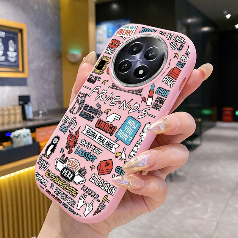 Realme 12 4G 12 5G 12 Plus 13 11 Pro 11X C67 P1 5G Narzo N65 70X 70 Pro 60X 5GกรณีกันกระแทกUA0284