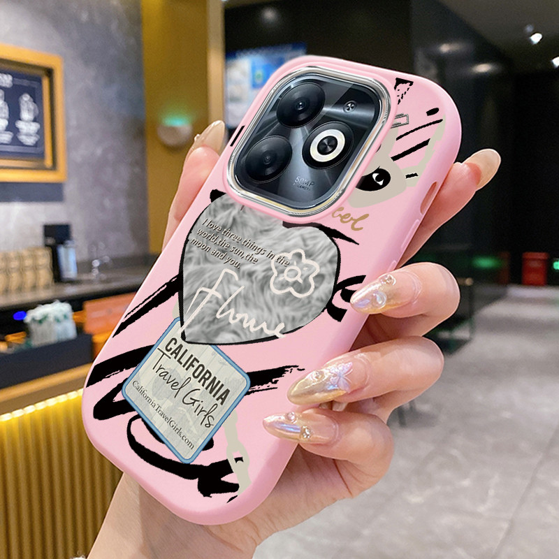 Infinix Smart 8 HD 8 Plus 8 Pro Hot 40i Tecno Spark 20C POP 8 Itel P55 กรณีการ์ตูน UA0301