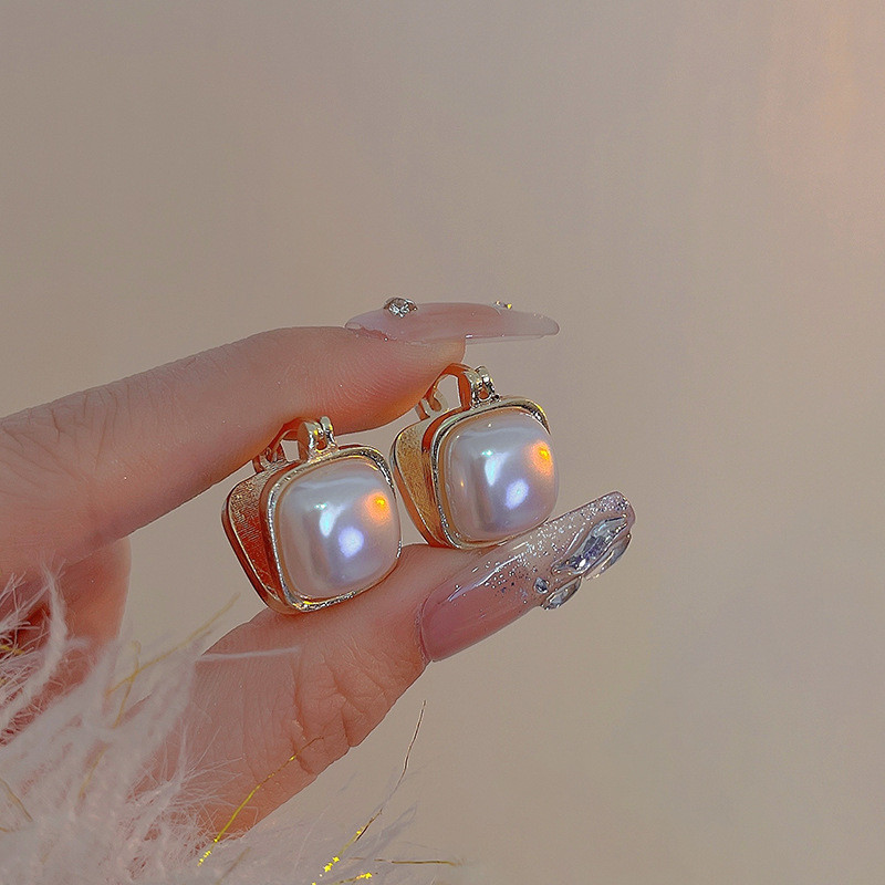 ต่างหูผู้หญิงหรูหราและสง่างาม SPK445.5806 Collection [DoRa Jewelry] - มินิ ลูกปัด รูปหัวใจ เจ้าสาว