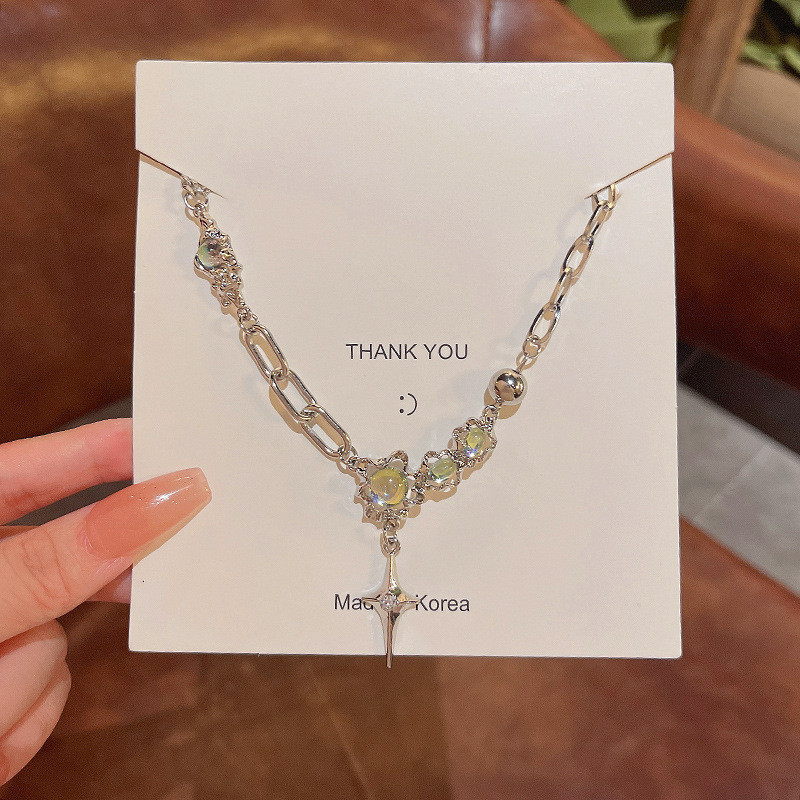 สร้อยคอผู้หญิงหรูหราสําหรับทํางานและเดิน SPK517.45806 Collection [DoRa Jewelry] - สีส้ม ราคาถูก มีสไ