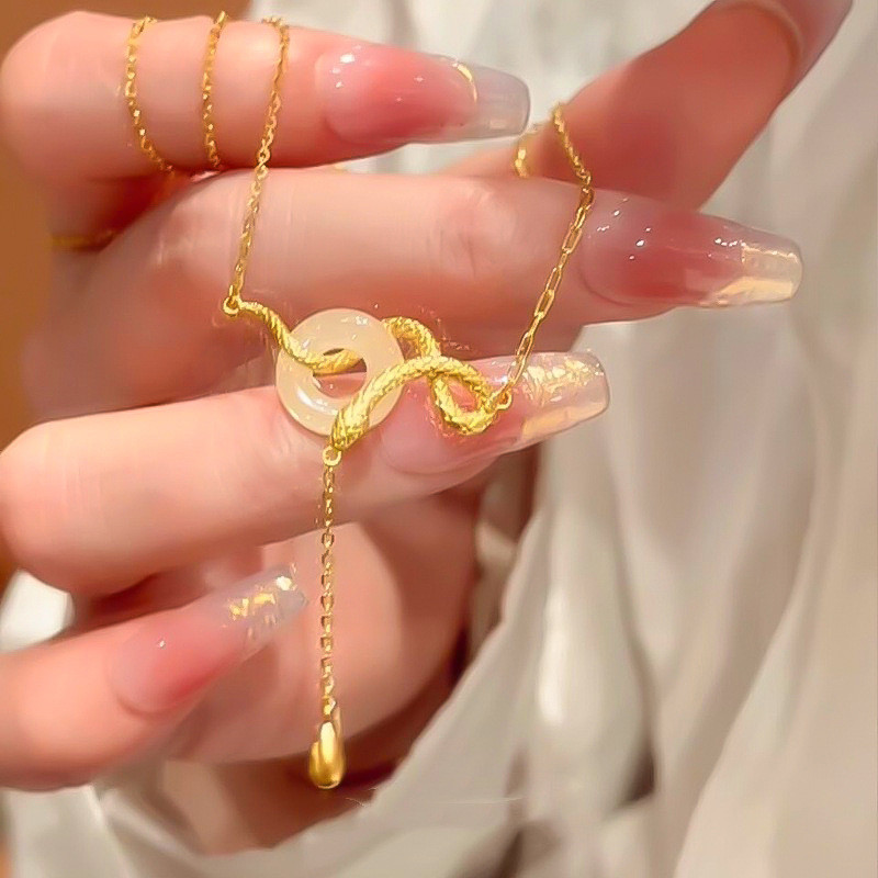 สร้อยคอสปริง-ฤดูร้อนสุดหรู SPK827.45806 Collection [DoRa Jewelry] - โซ่ เด็กผู้หญิง ราคาถูก ทิวลิป