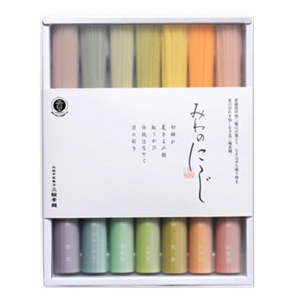 Somen Noodles Gift Miwa Somen Konishi RMW-12 Miwa no Niji 50gx7bundles