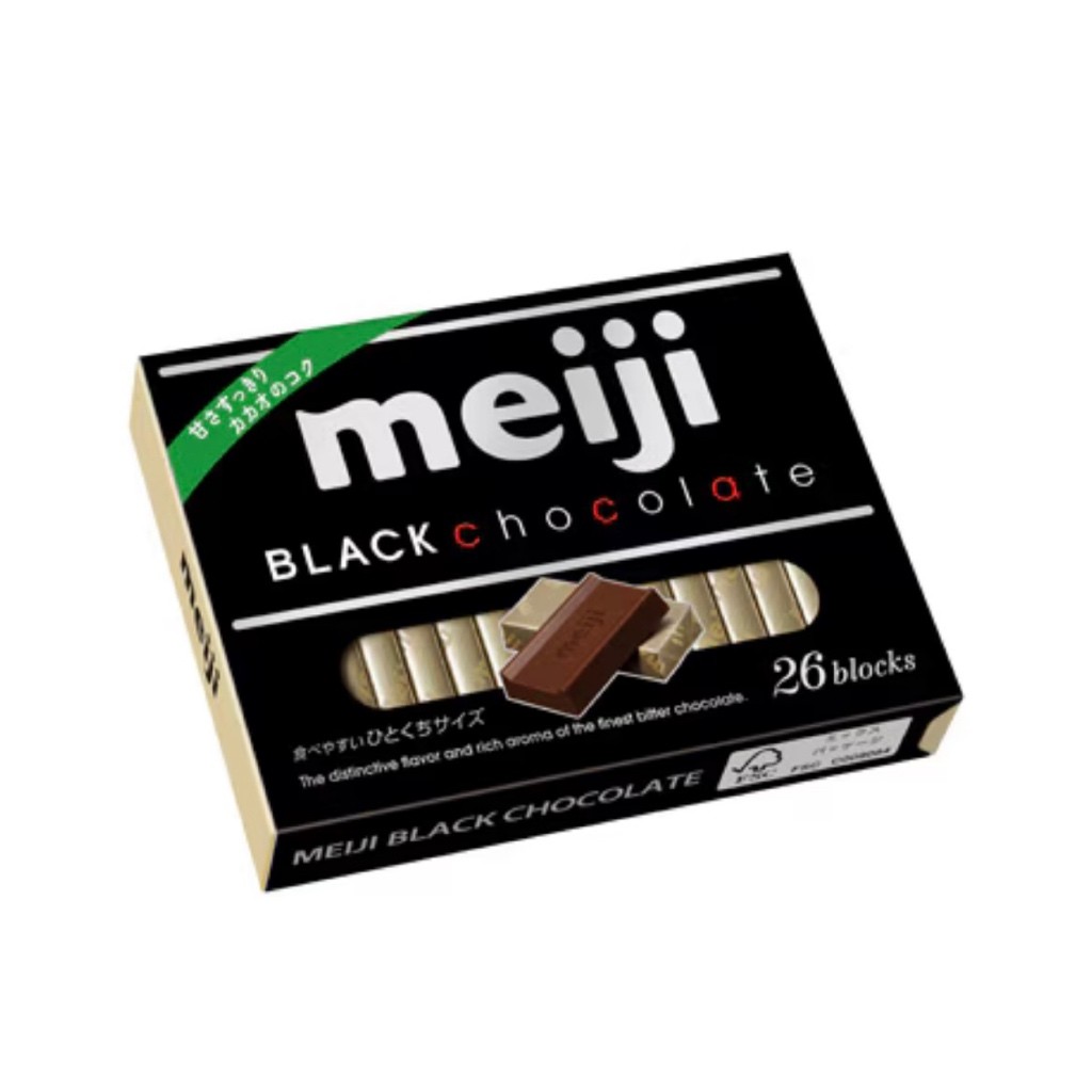 [Direct from Japan] Meiji Black Chocolate BOX (26 pieces) Chocolate Meiji