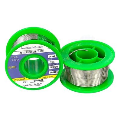 บัดกรีดีบุก 0.8 Sn99.3 Cu0.7 50G LF