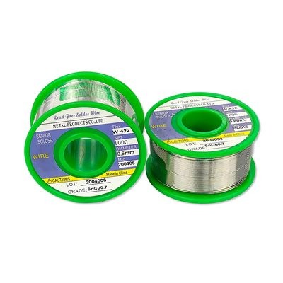 บัดกรีดีบุก 0.6 Sn99.3 Cu0.7 100G LF