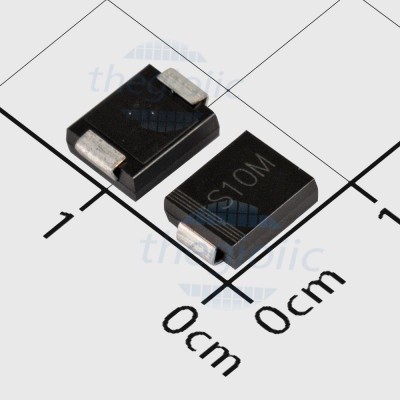 [10 ชิ้น]- 10A10 S10M SMC Rectifier Diode 10A 1KV