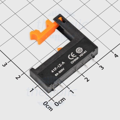 [2 ชิ้น]- 41F-1Z-A 5-Pin HF41F Relay Base