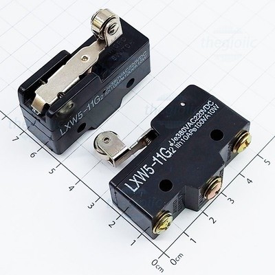 [2 ชิ้น]- LXW5-11G2 ลิมิตสวิตช์ 380VAC 10A