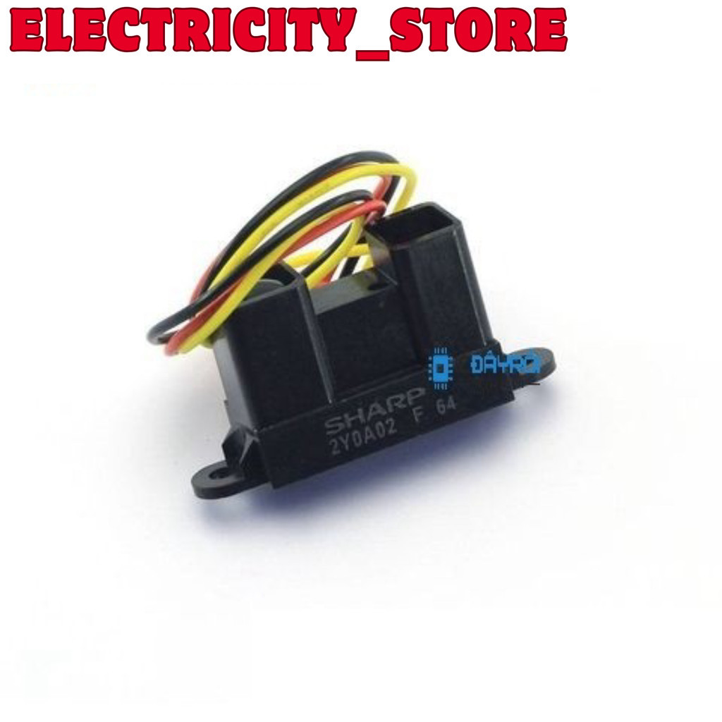 เซ็นเซอร์วัดระยะทางอินฟราเรด GP2Y0A02YK0F 20-150CM