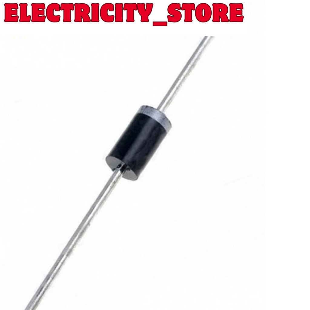 [5 ชิ้น]- schottky Diode SR5100 5A 100V DO-201AD