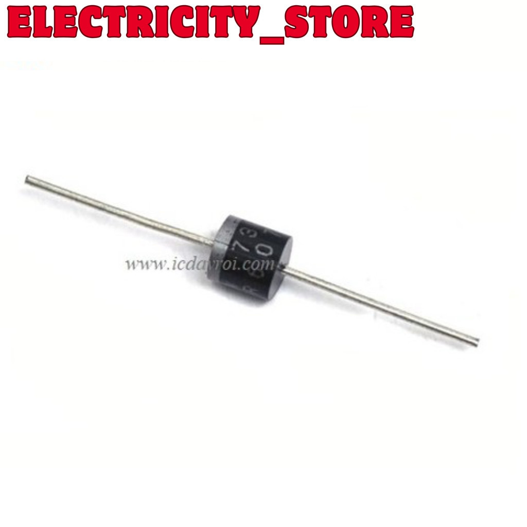 [10 ชิ้น]- ไดโอด FR607 6A 1000V