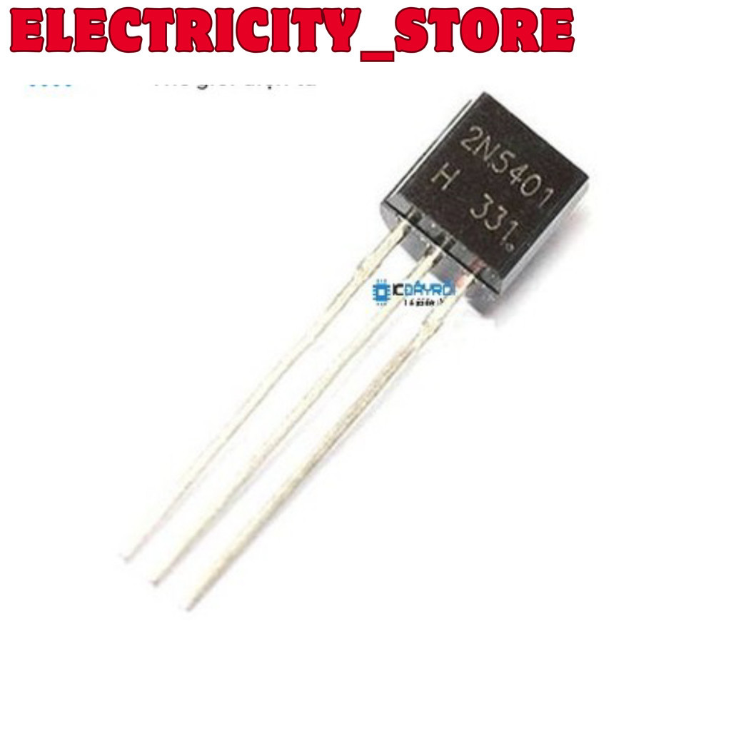 [50 ชิ้น]- 2N5401 0.3A 150V PNP