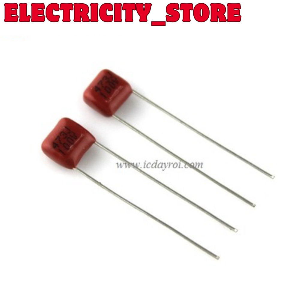 [30 ชิ้น]- คาปาซิเตอร์ 47nF/100V 100V473J