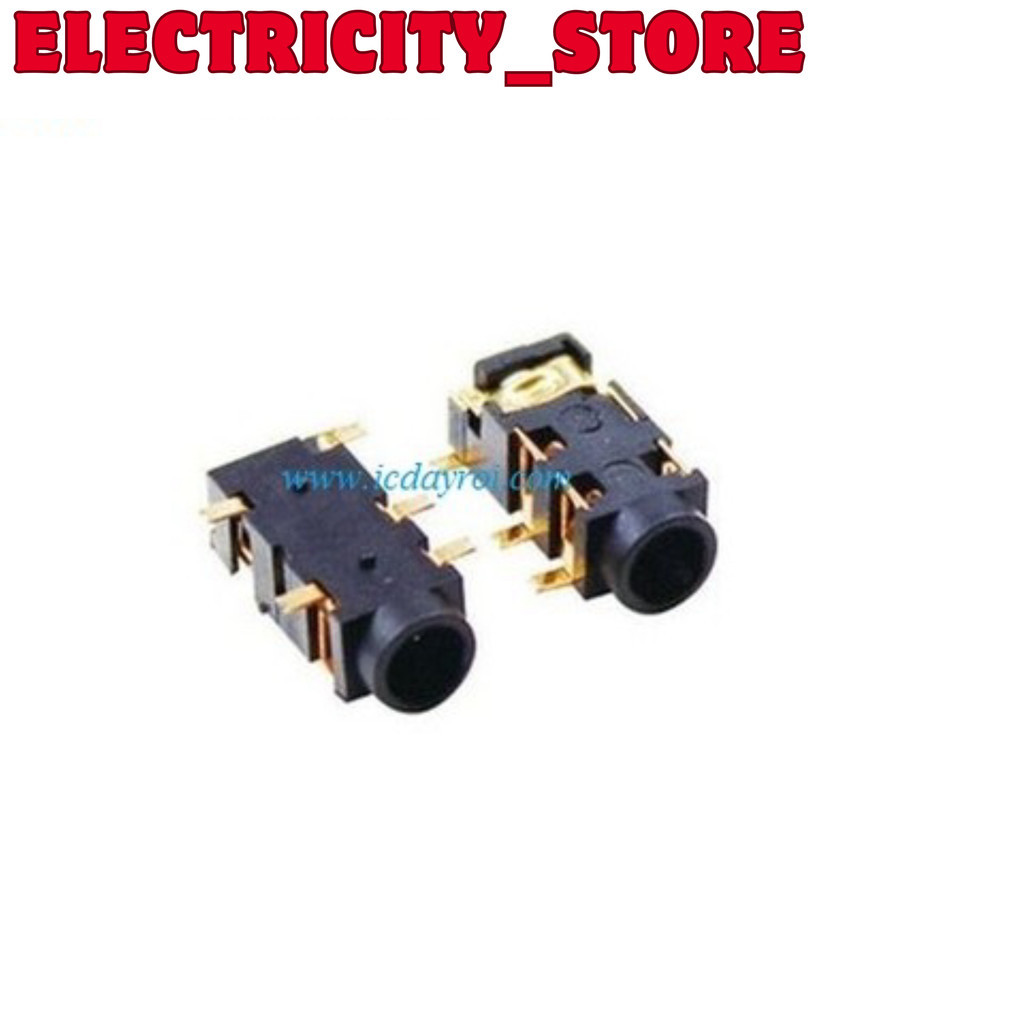 [10 ชิ้น]- แจ็คเสียง 3.5 มม. PJ-327A 5P